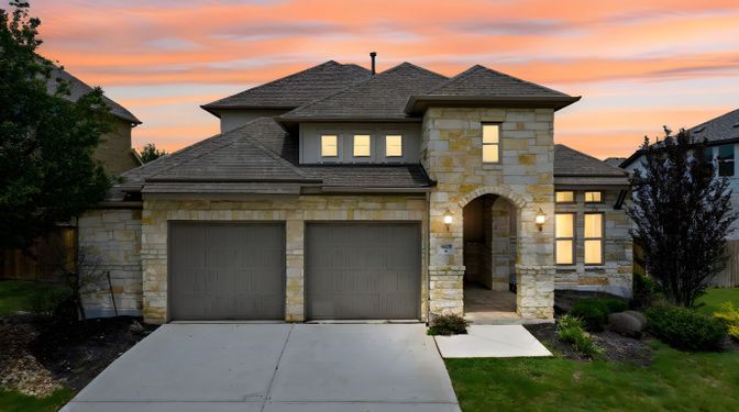 Attached, Exterior, Facade, French Provincial