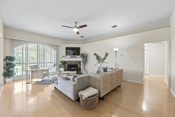 Fireplace, Interior, Living room, Wood Texture Flooring