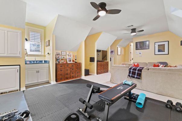 Fitness Equipment, Interior, Living room