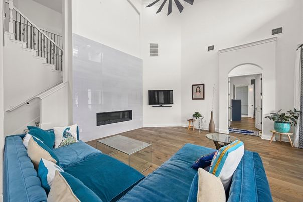 Fireplace, Interior, Living room, Wood Texture Flooring