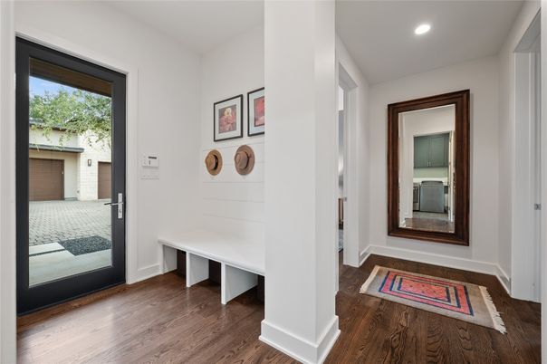 Interior, Recessed Lighting, Wood Texture Flooring