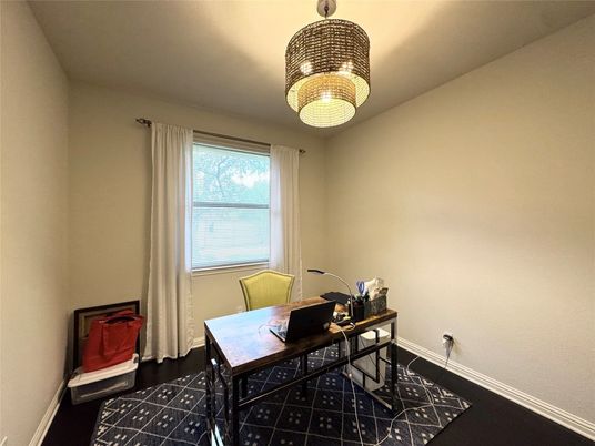 Chandelier, Home Office, Interior