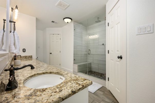 Bathroom, Glass Shower, Interior