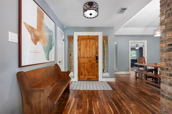 Dining room, Interior, Wood Texture Flooring