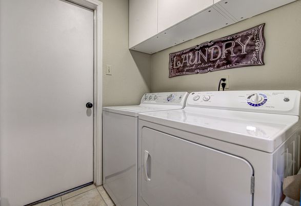 Interior, Washer