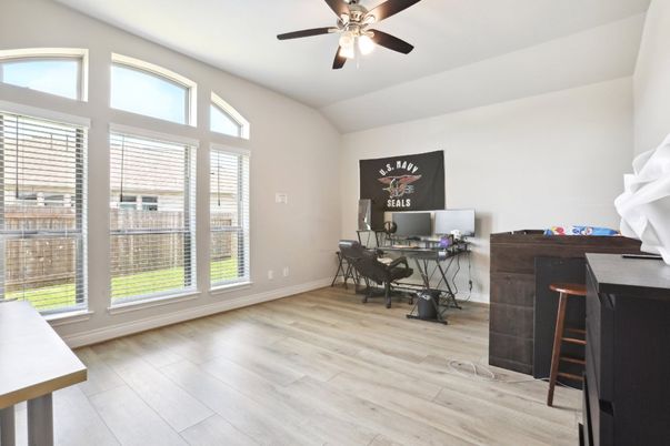 Home Office, Interior, Wood Texture Flooring