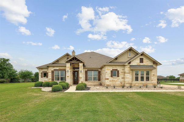 Backyard, Exterior, Facade, Brick Traditional