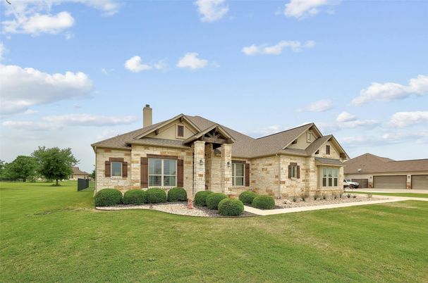 Attached, Backyard, Exterior, Facade, Brick Traditional