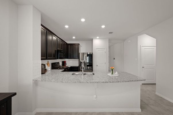 Interior, Kitchen, Recessed Lighting, Stainless Steel Appliances