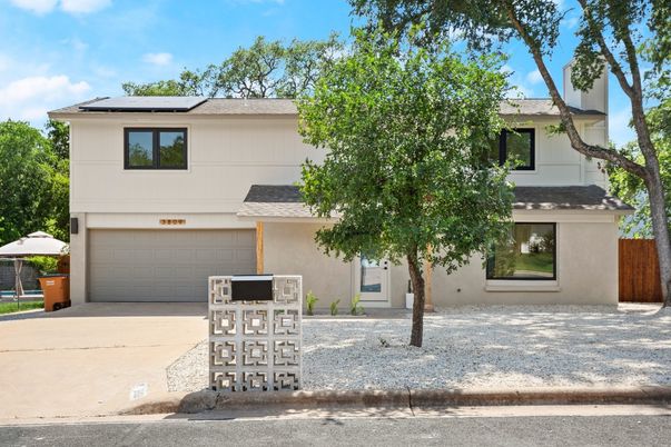 Attached, Exterior, Facade, Solar Panels, Modern