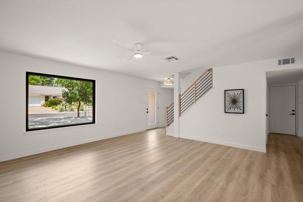 Empty room, Interior, Wood Texture Flooring