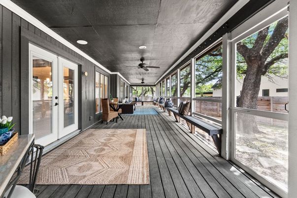 Interior, Sun Room, Wood Texture Flooring