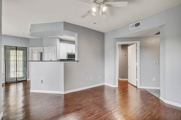 Empty room, Interior, Kitchen, Wood Texture Flooring