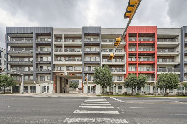 Exterior, Facade, Condo Building
