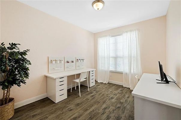Home Office, Interior, Wood Texture Flooring