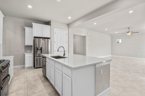 Interior, Kitchen, Recessed Lighting, Stainless Steel Appliances