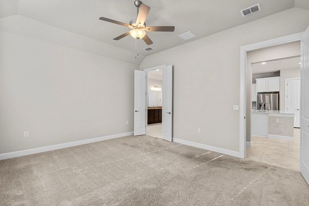 Empty room, Interior, Kitchen, Recessed Lighting