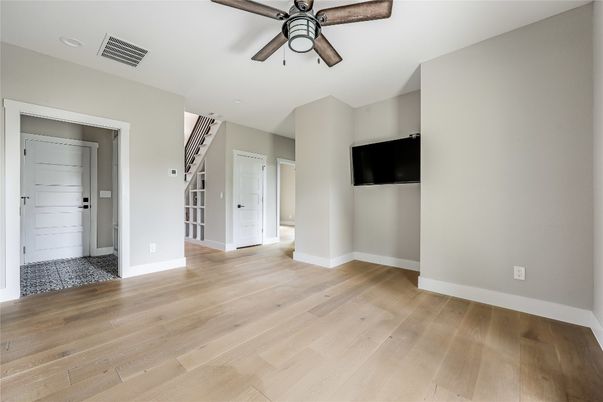 Empty room, Interior, Wood Texture Flooring