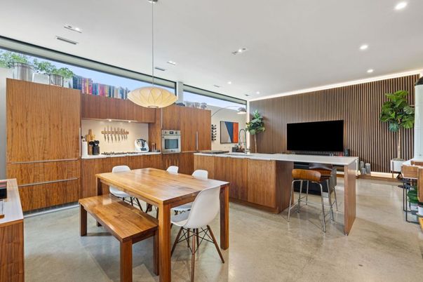 Dining room, Interior, Kitchen, Pendant Lights, Recessed Lighting