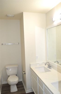 Bathroom, Interior, Wood Texture Flooring
