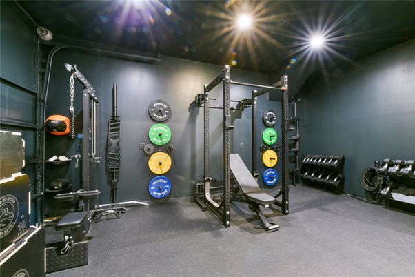 Fitness Equipment, Interior, Recessed Lighting