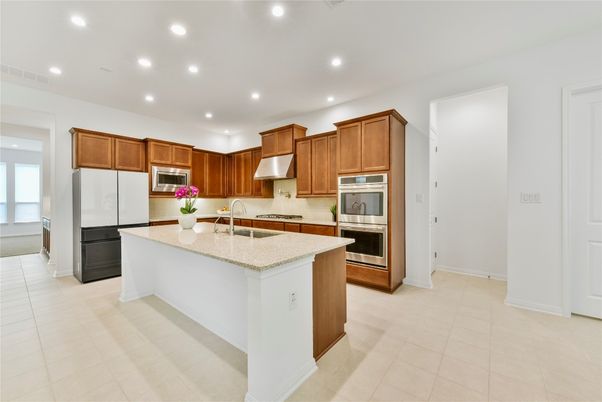 Interior, Kitchen, Recessed Lighting, Stainless Steel Appliances