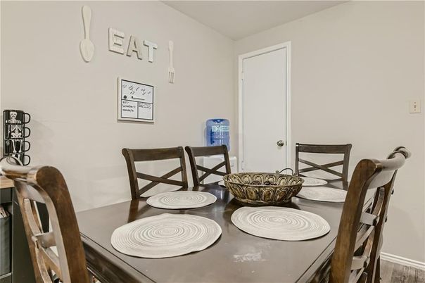Dining room, Interior, Wood Texture Flooring