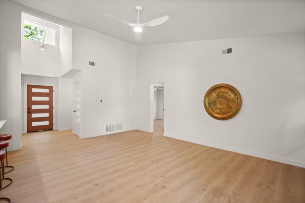 Empty room, Interior, Wood Texture Flooring
