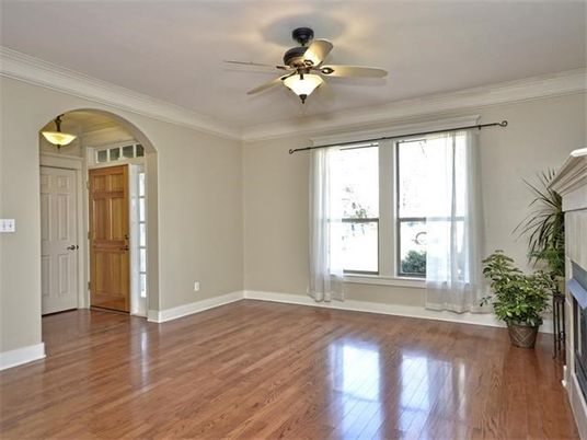 Empty room, Fireplace, Interior, Wood Texture Flooring