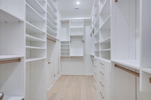 Interior, Recessed Lighting, Walk-in Closets, Wood Texture Flooring