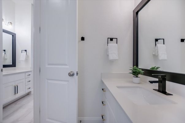 Bathroom, Dual Sink Vanities, Interior, Marble