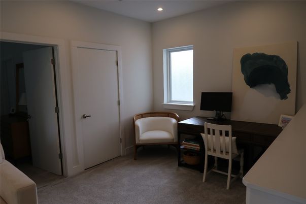 Home Office, Interior, Recessed Lighting
