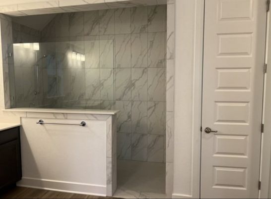 Bathroom, Interior, Marble Walls