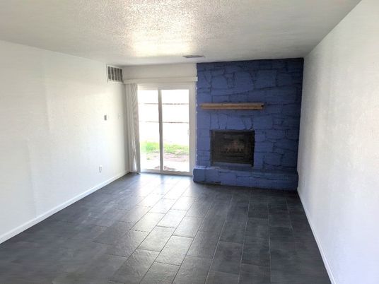 Empty room, Fireplace, Interior