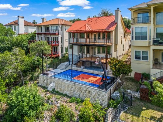 Backyard, Exterior, Pool, Tennis Courts
