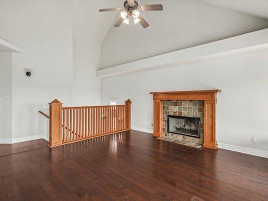 Fireplace, Interior, Wood Texture Flooring