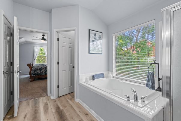Bathroom, Interior, Wood Texture Flooring