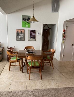 Dining room, Interior, Pendant Lights
