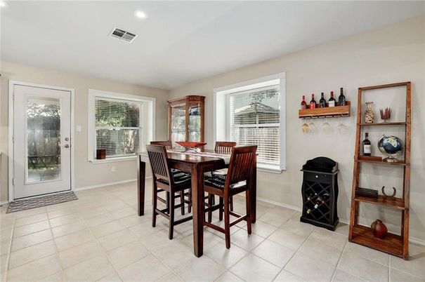 Dining room, Interior, Recessed Lighting