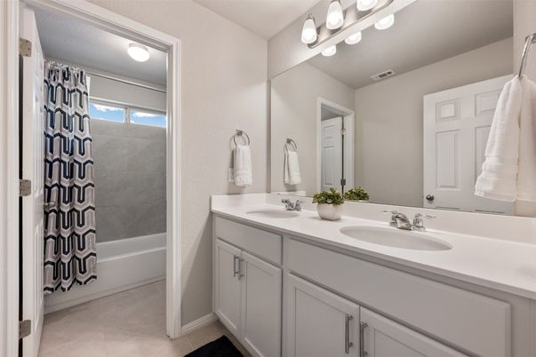 Bathroom, Dual Sink Vanities, Interior