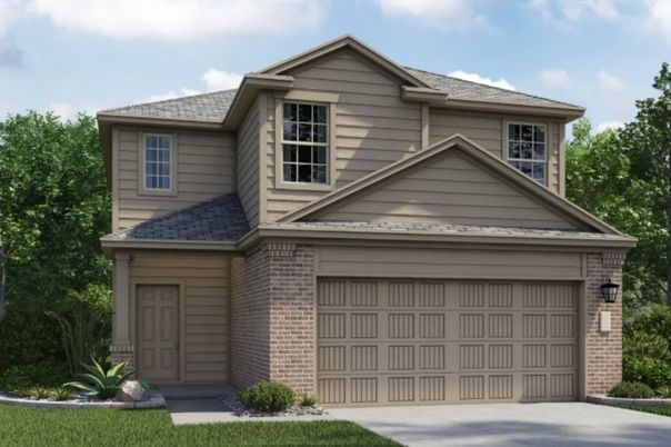 Attached, Exterior, Facade, Brick Facade, Brick Traditional