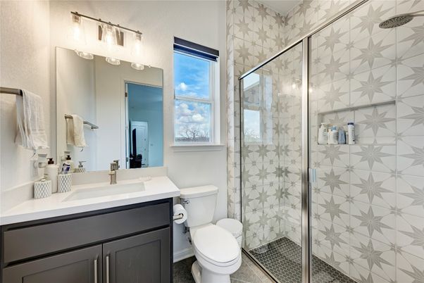 Bathroom, Glass Shower, Interior