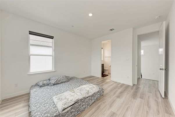 Bathroom, Bedroom, Interior, Recessed Lighting, Wood Texture Flooring