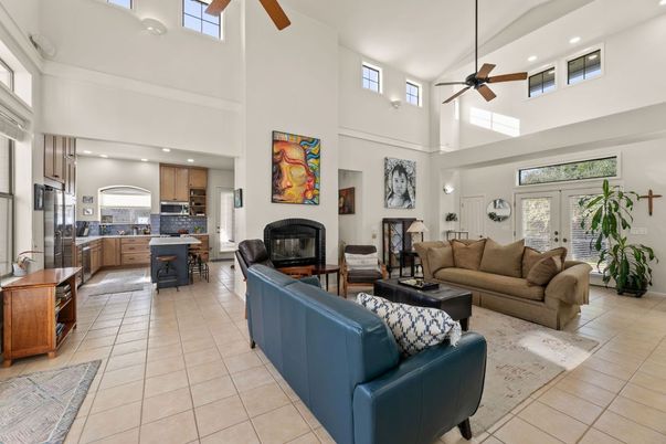 Interior, Kitchen, Living room, Recessed Lighting