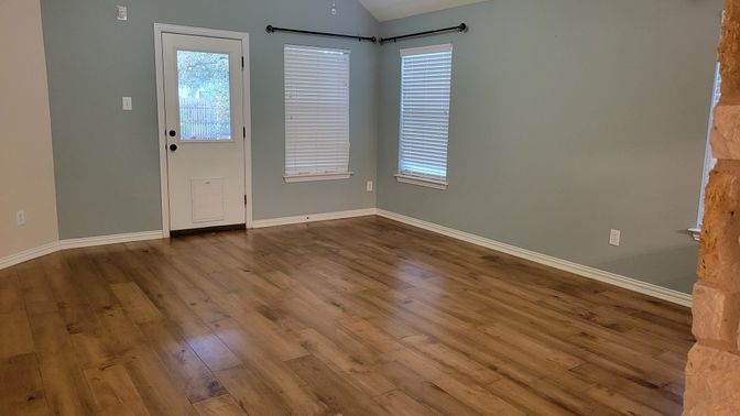 Empty room, Interior, Wood Texture Flooring