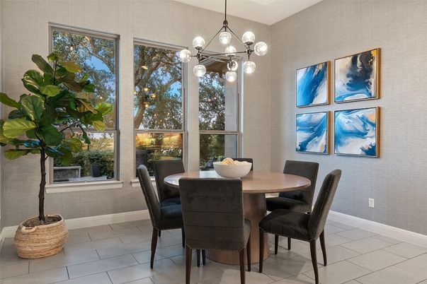 Dining room, Interior, Pendant Lights