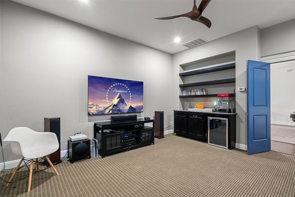Home Office, Interior, Recessed Lighting