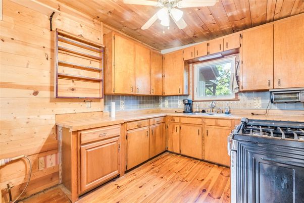 Interior, Kitchen, Wooden Ceilings, Wood Texture Flooring, Wooden Walls