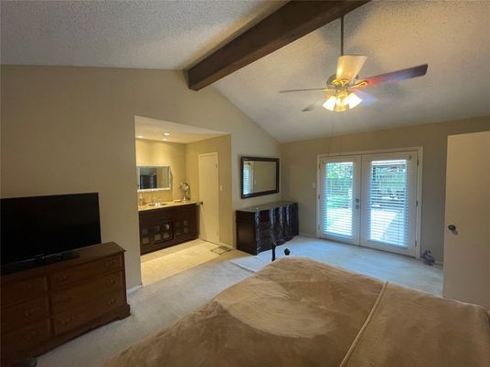 Bathroom, Interior, Wooden Beams