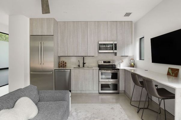 Interior, Kitchen, Stainless Steel Appliances